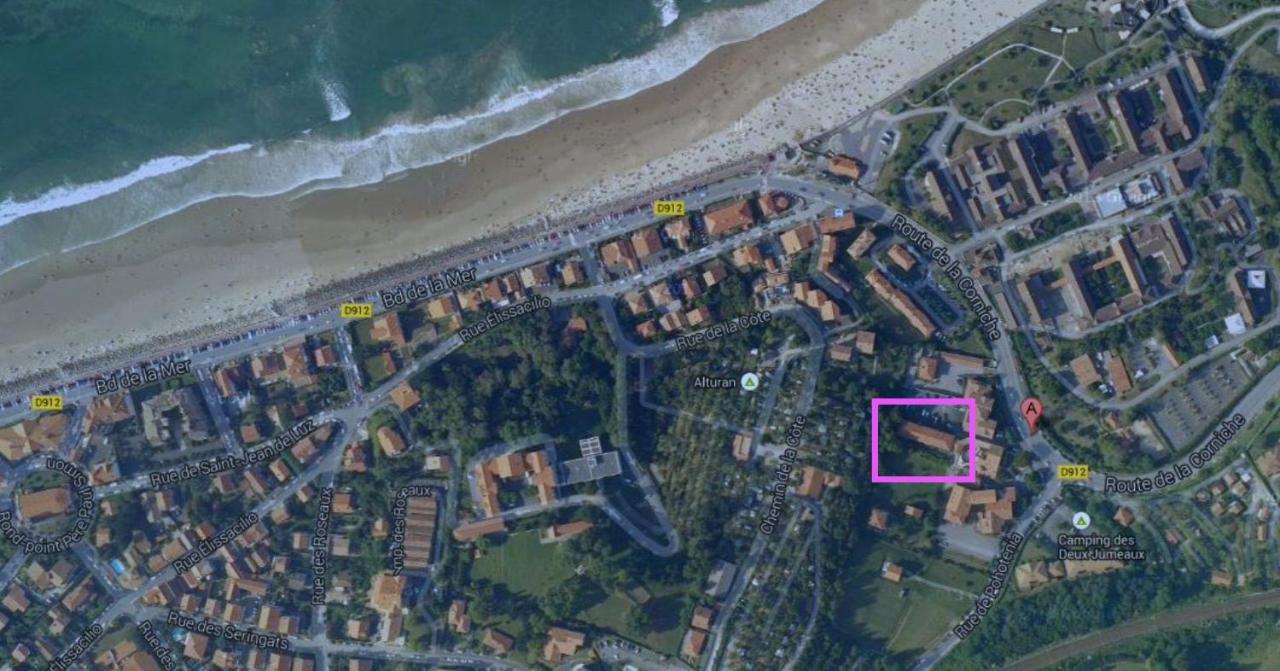Appartement Lumineux, Avec Balcon, A 200M De La Plage Hendaye Exterior foto
